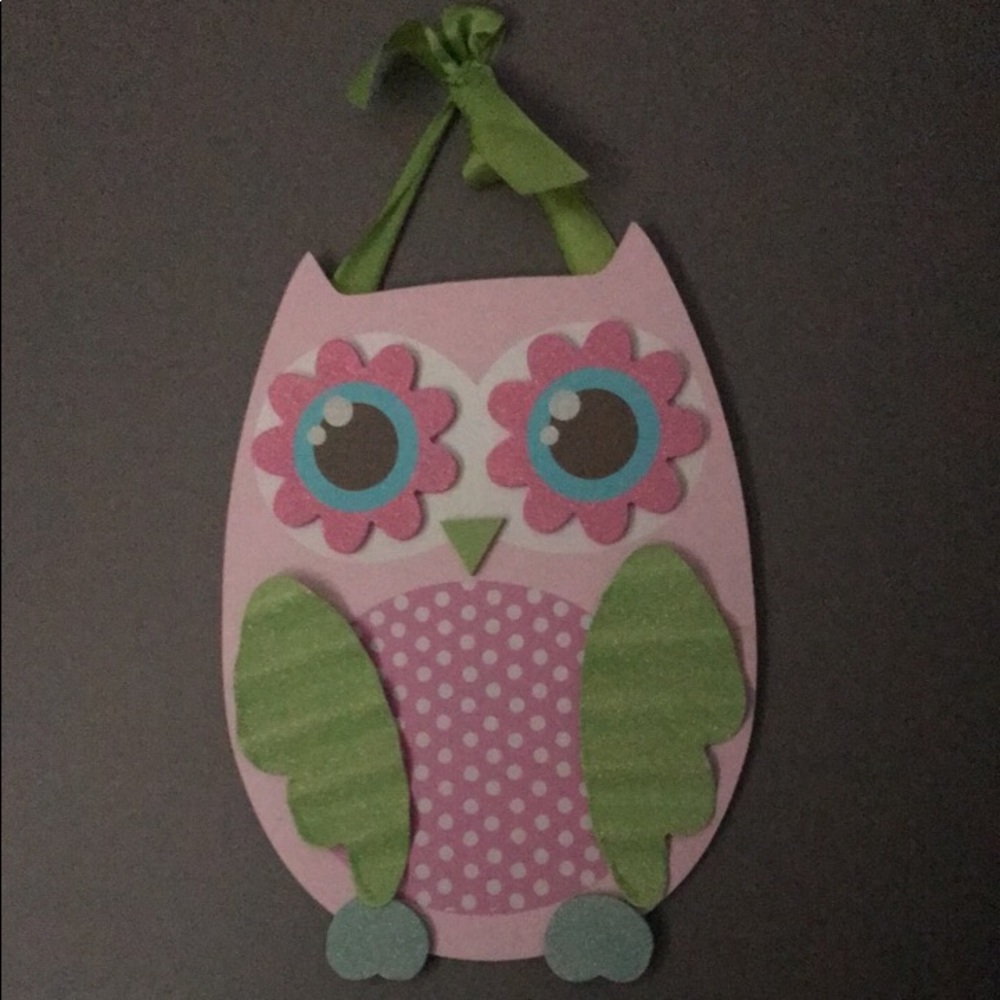 Owl wall decor